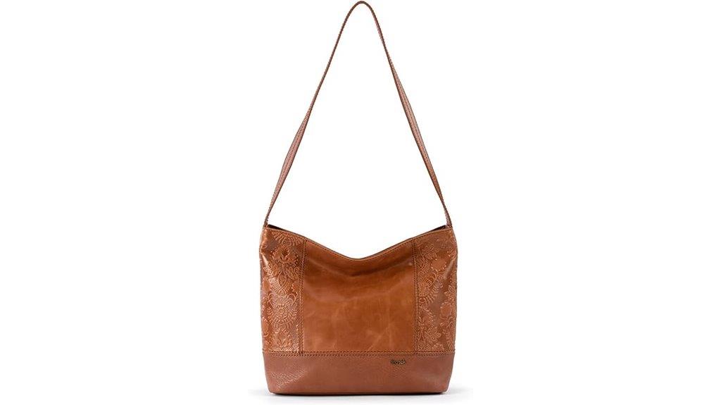 leather hobo handbag