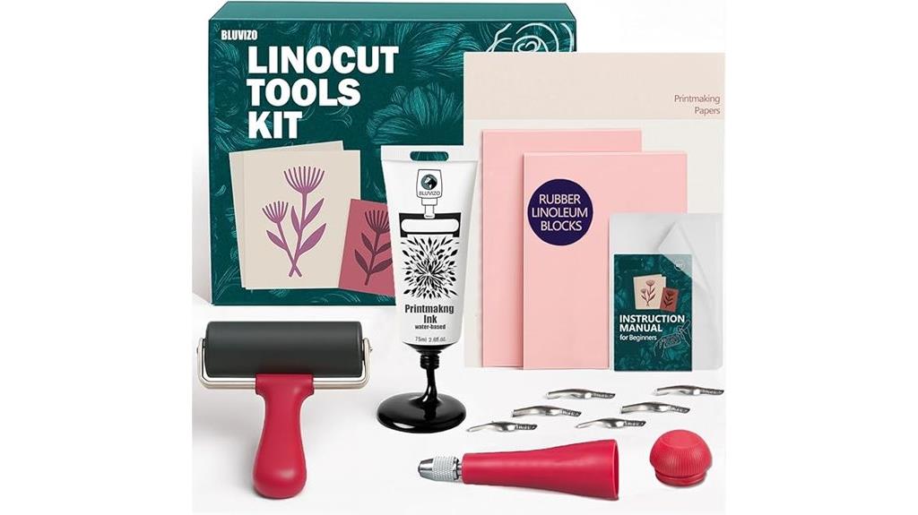 linocut printing kit