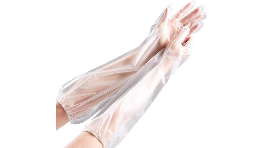 long waterproof cleaning gloves