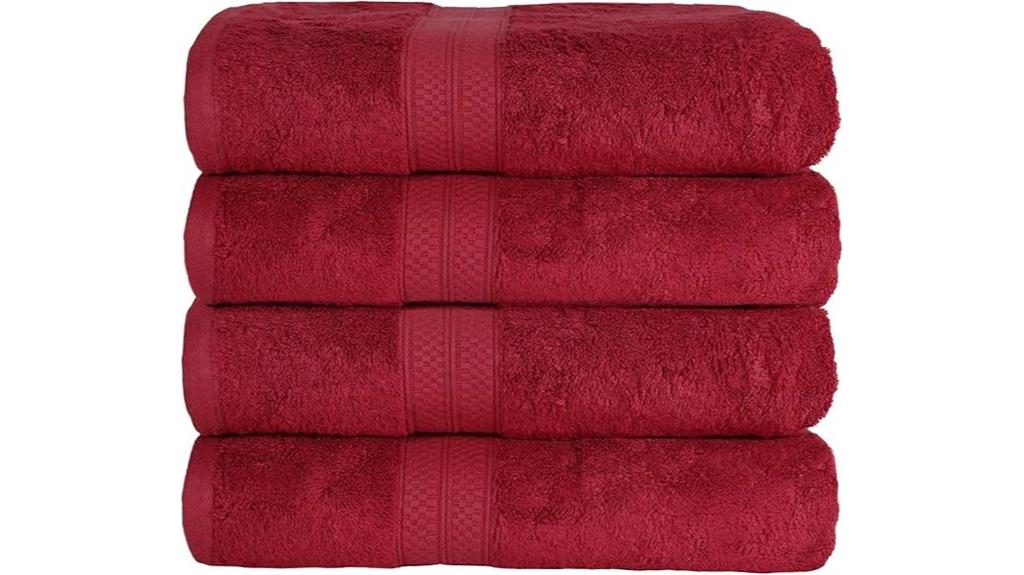 luxurious bamboo cotton towels