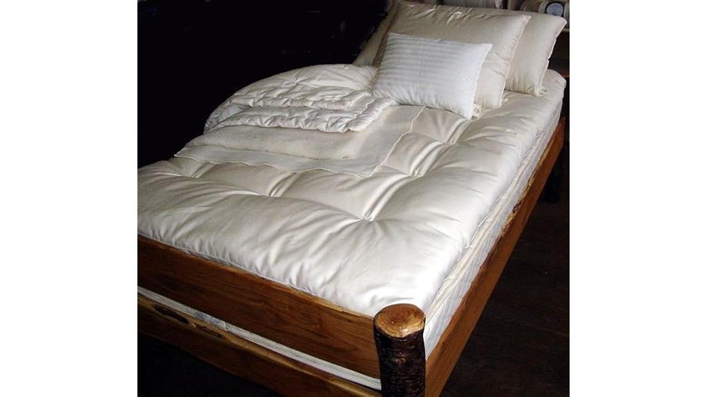 luxury wool mattress topper