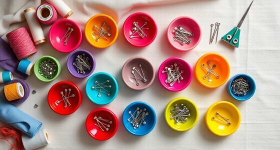 magnetic pin bowls organization