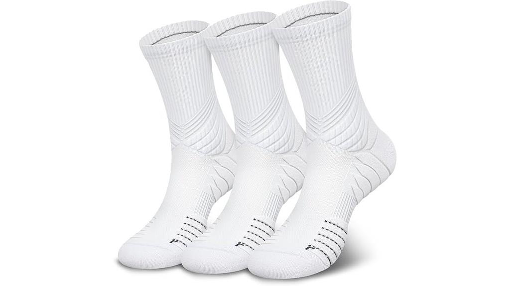 men s compression running socks