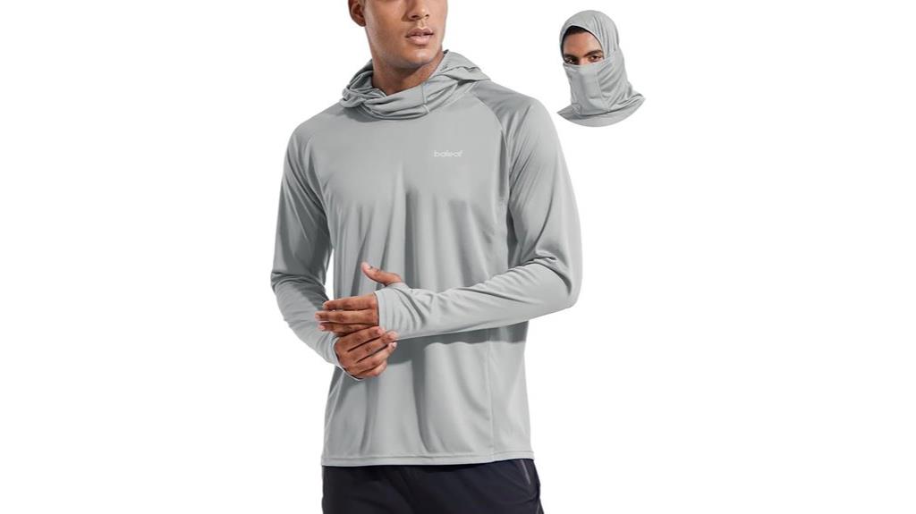 men s sun protection hoodie