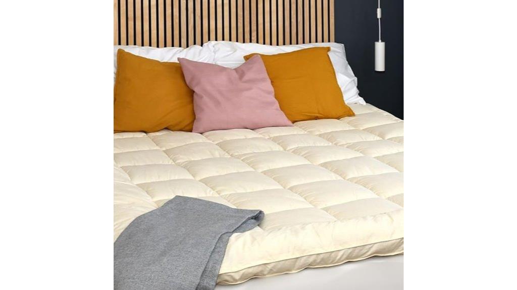 merino wool mattress topper