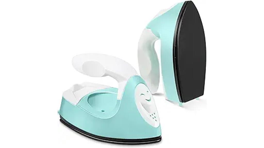 mini craft iron with base