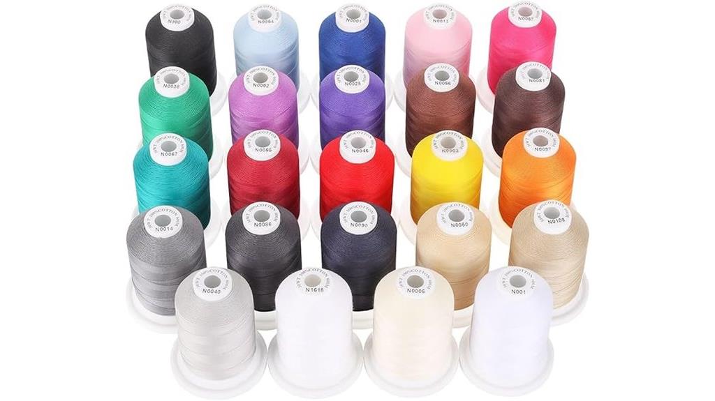 multi option mercerized cotton threads