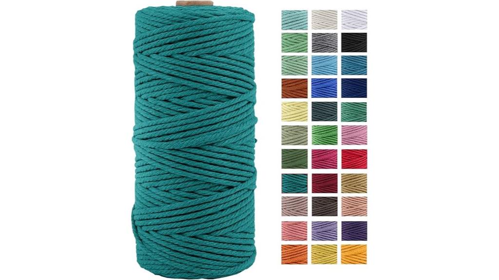 natural 3mm cotton cord