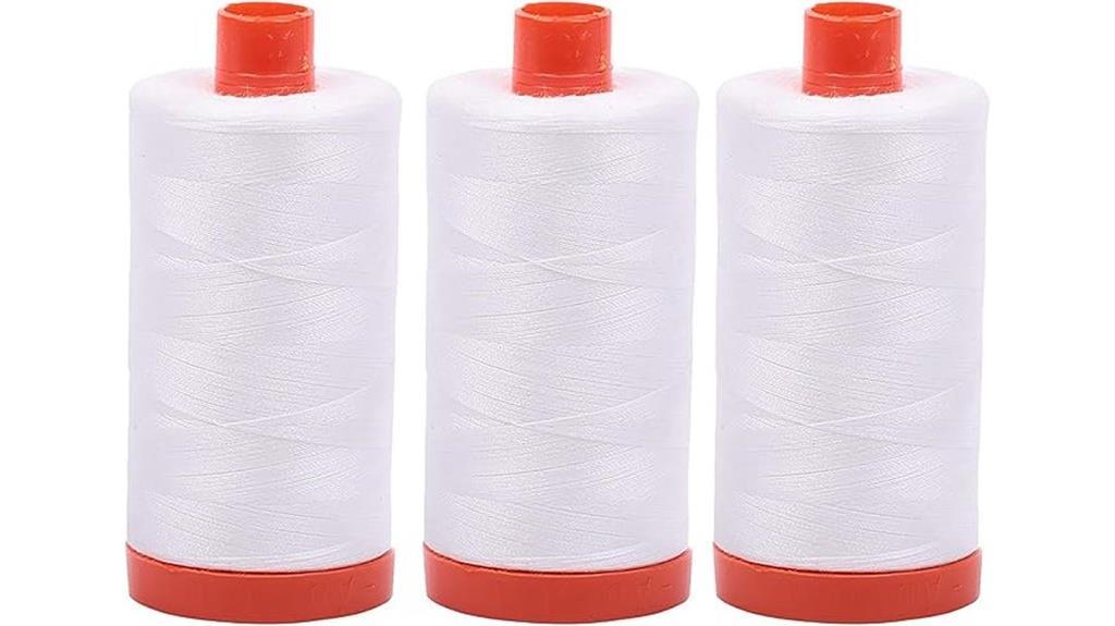 natural white thread pack