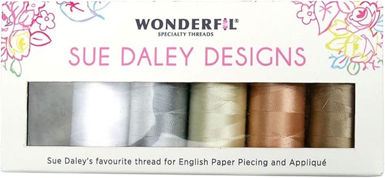neutral specialty thread spools