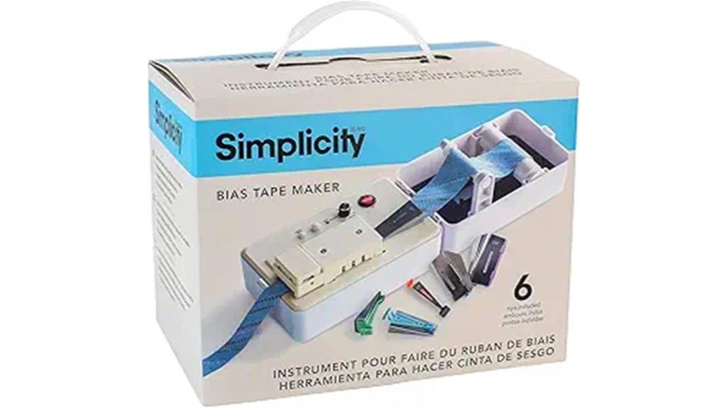 nine piece bias tape maker