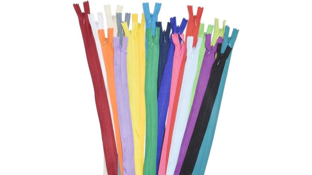 nylon invisible zipper set