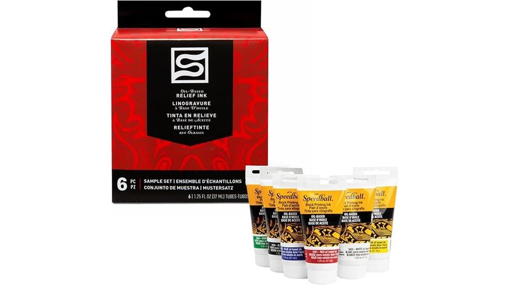oil based ink starter set