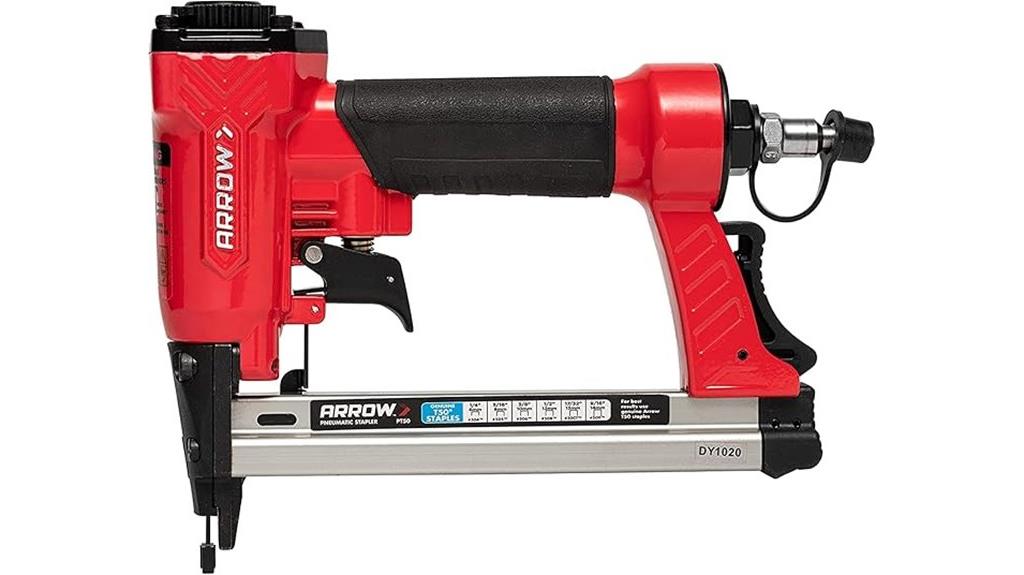 oil free pneumatic stapler