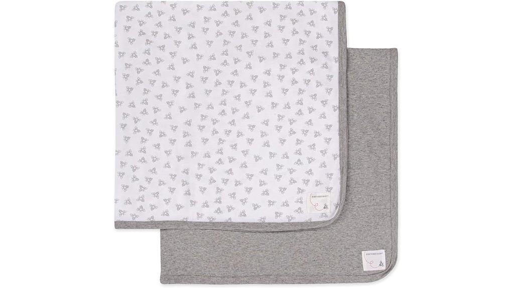 organic baby blanket set