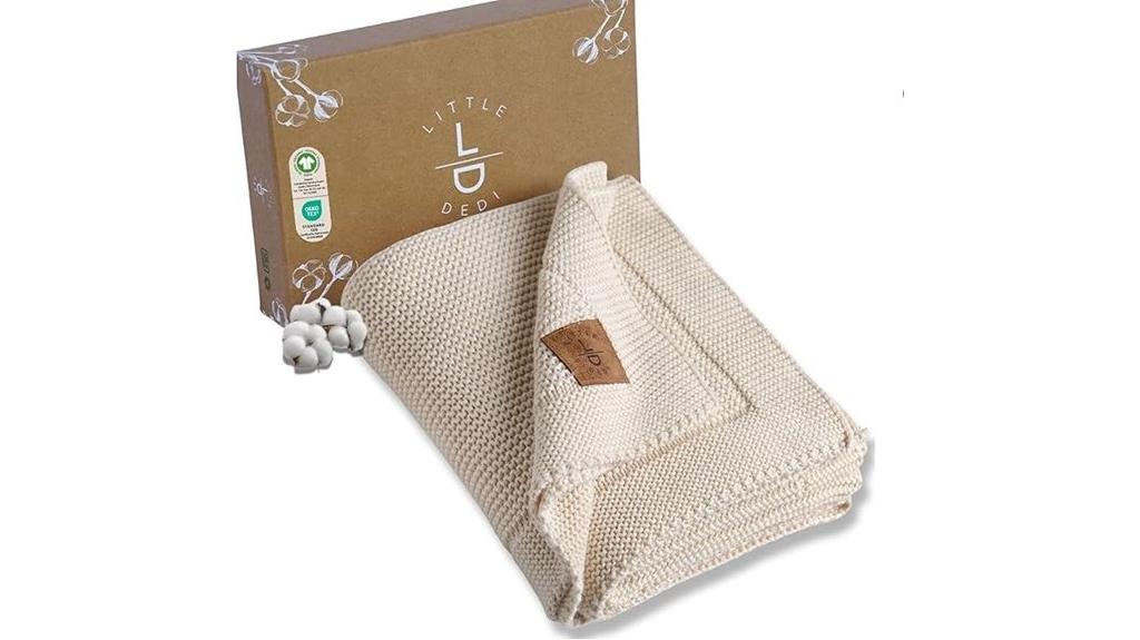 organic cotton baby blanket