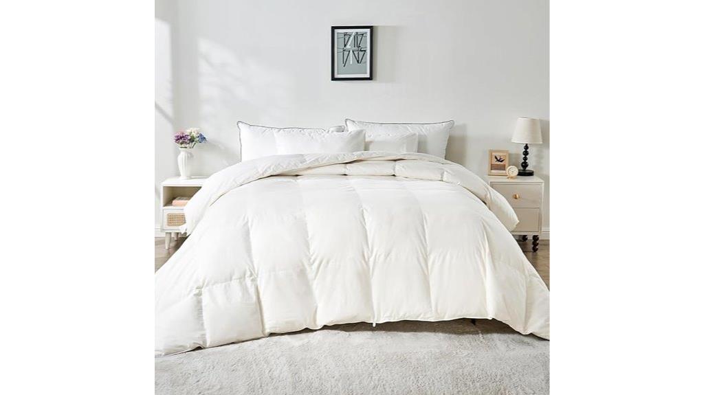 organic cotton comforter queen