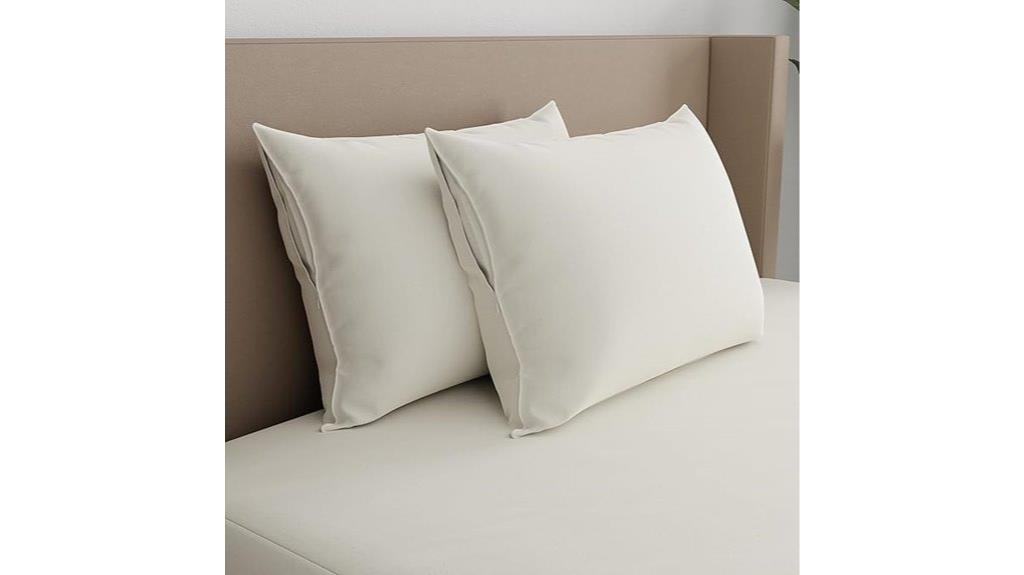 organic cotton pillow protectors