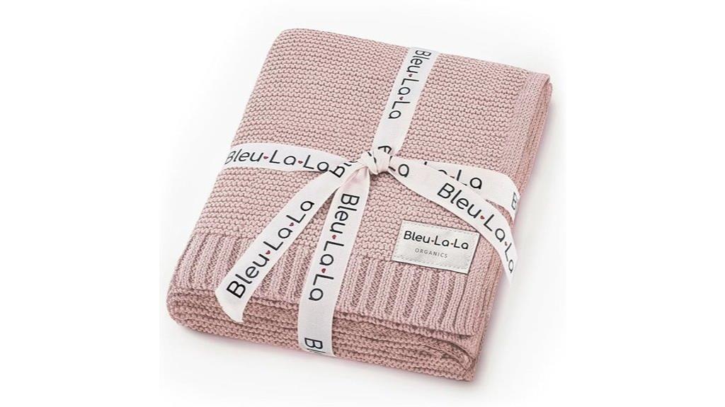 organic girl swaddle blanket