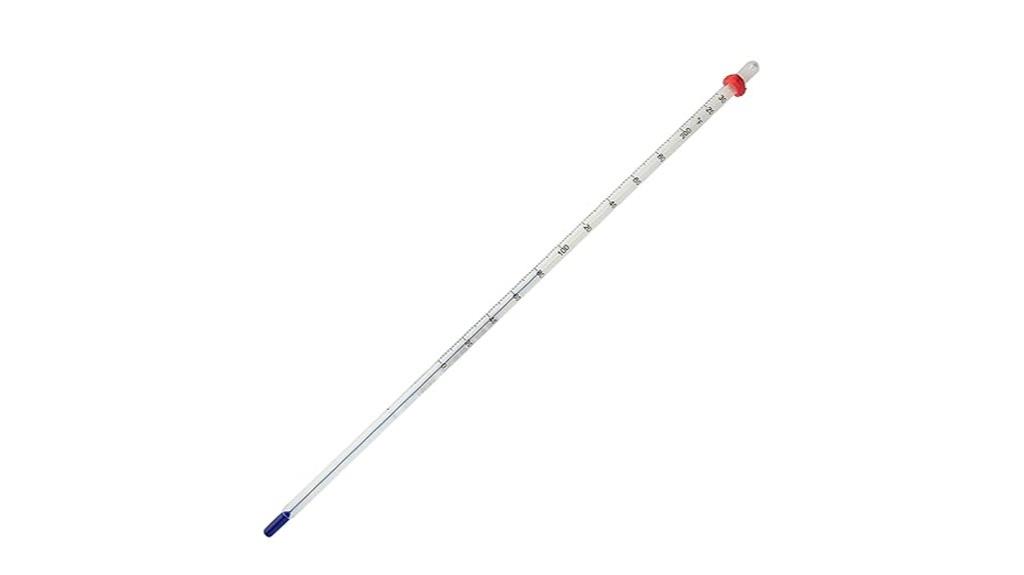 organic glass cooking thermometer