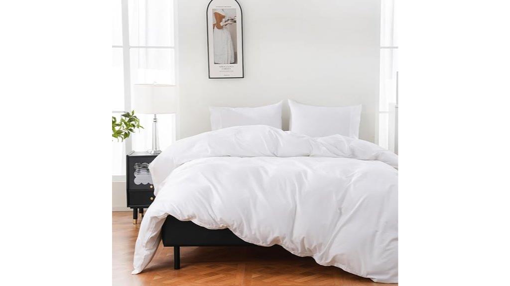 organic king white duvet