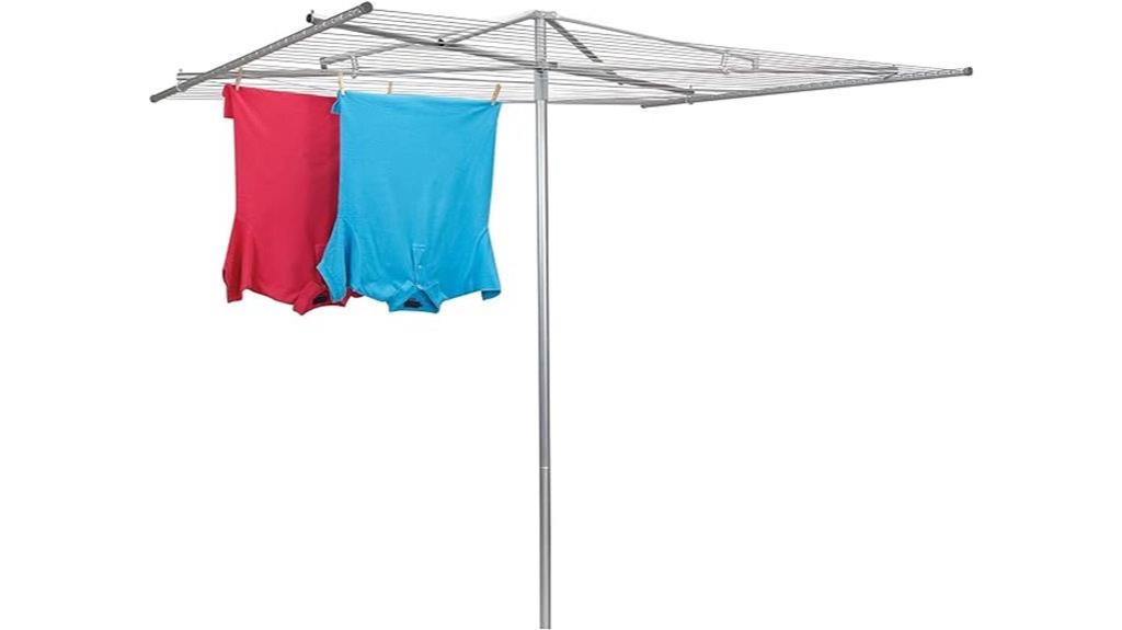 outdoor household clothesline