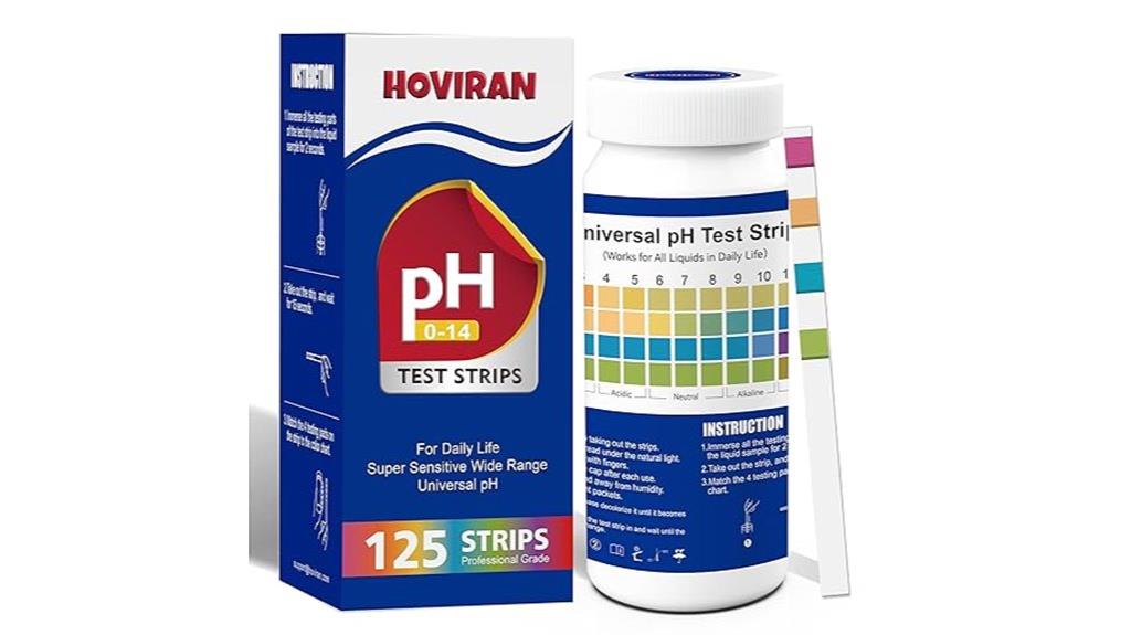ph test strips for liquids