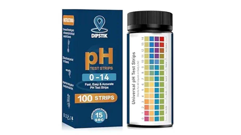 ph test strips pack