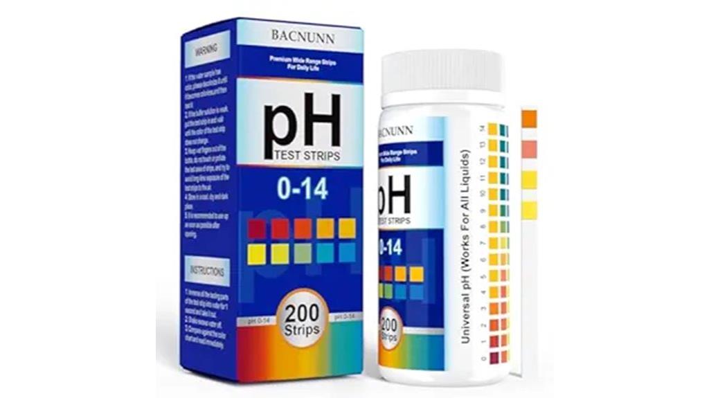 ph testing strips pack