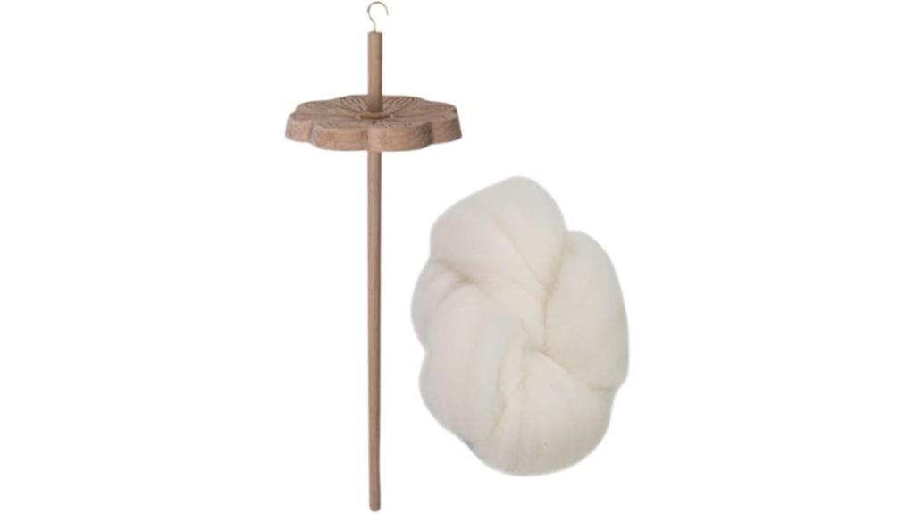 pom pom drop spindle