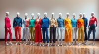 portable fabric mannequin displays