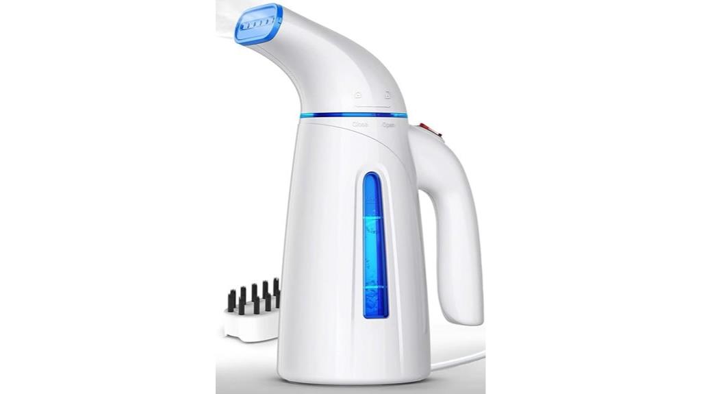 portable handheld clothing steamer