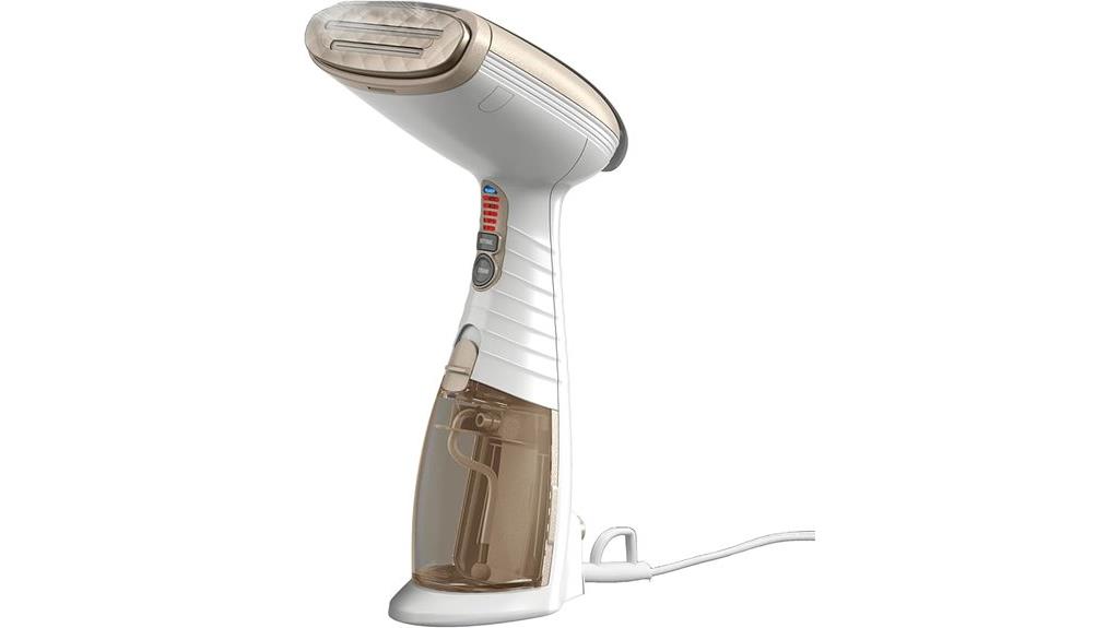 portable handheld clothing steamer