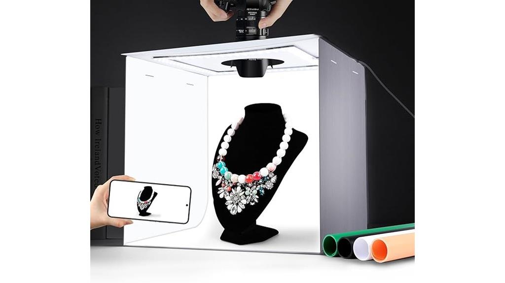 portable led photo studio