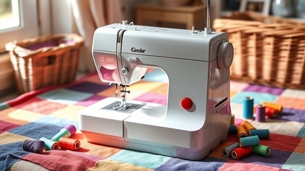 portable serger machine considerations