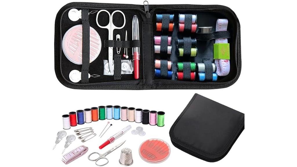 portable sewing kit case