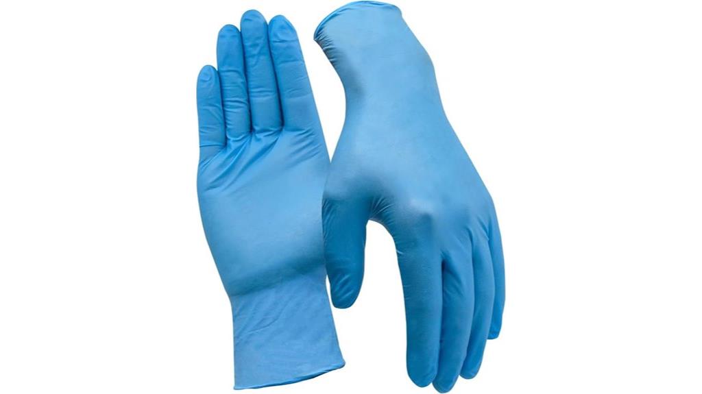 powder free industrial gloves