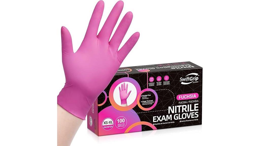 powder free nitrile gloves