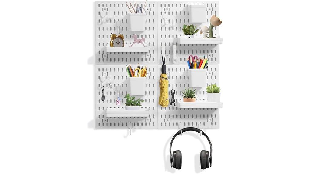 premium pegboard accessory set