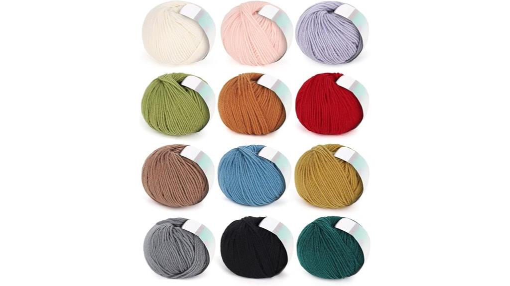 premium wool crochet yarn