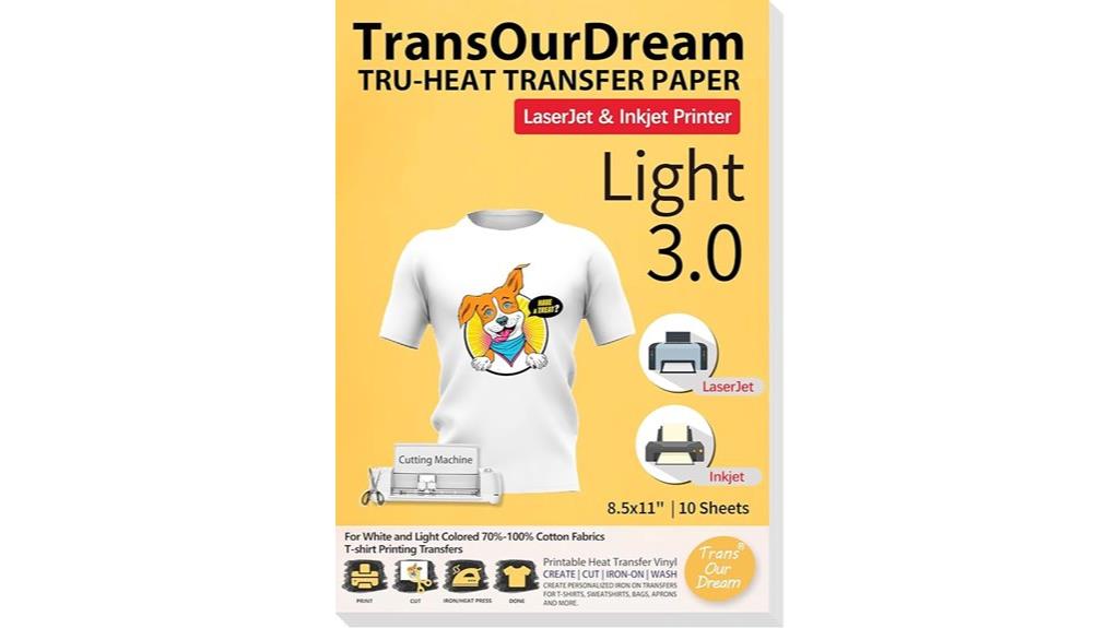 printable fabric transfer paper