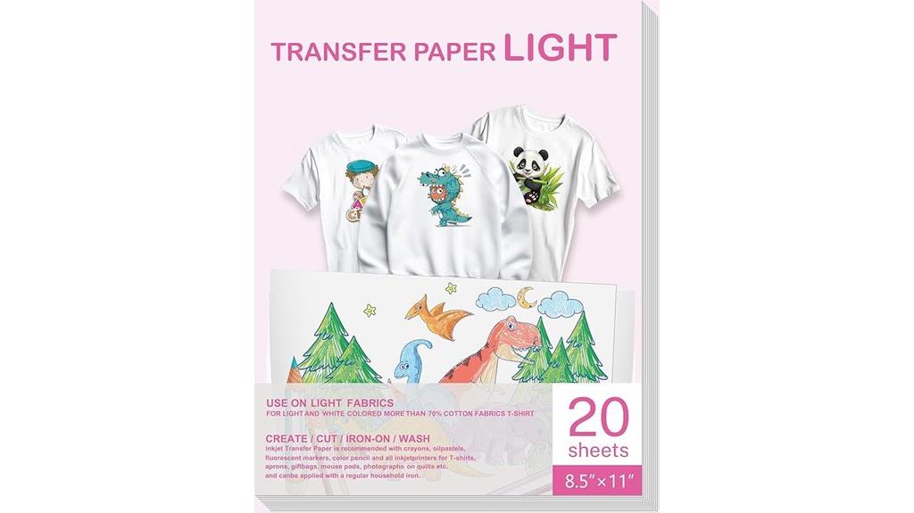 printer compatible heat transfer sheets