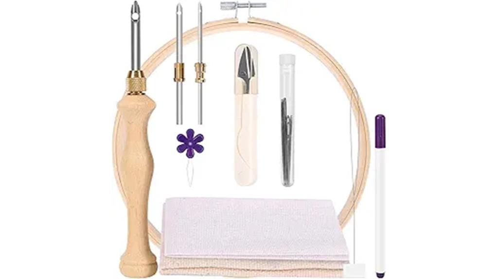 punch needle craft kit