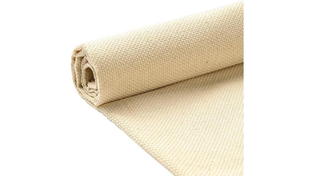 punch needle embroidery fabric