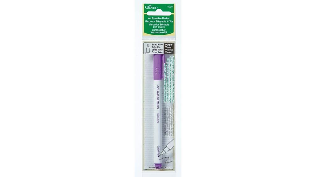 purple air erasable marker
