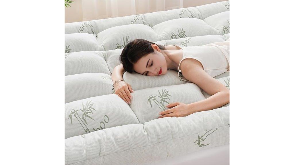 queen sized foam topper