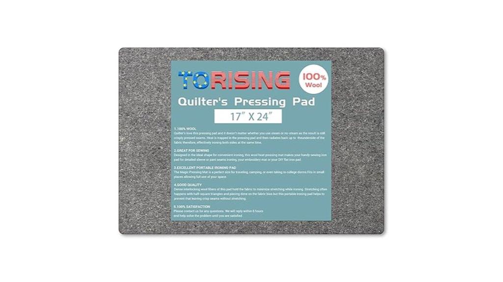 quilting wool pressing mat