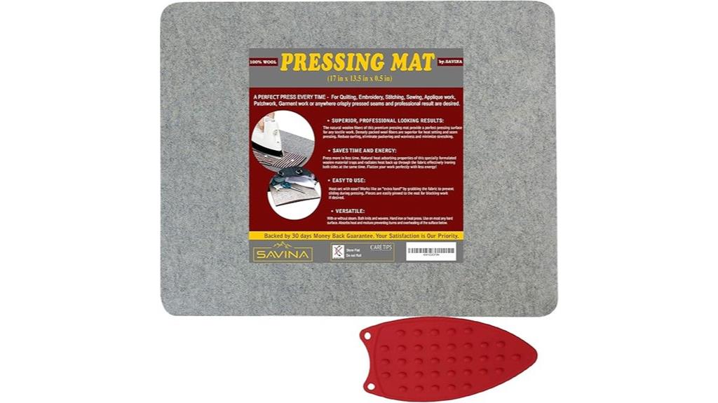 quilting wool pressing mat