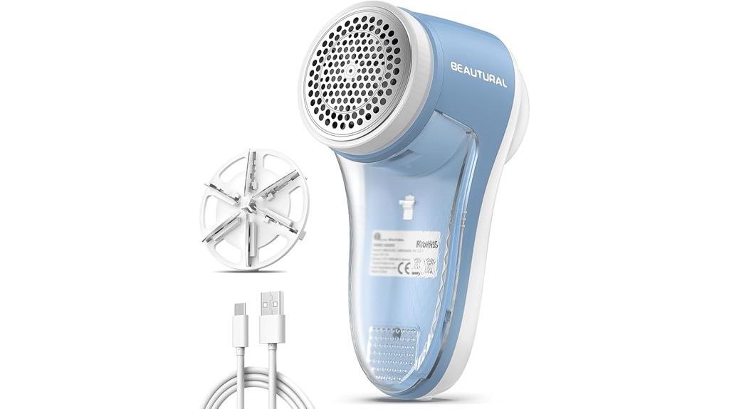 rechargeable clothes lint remover