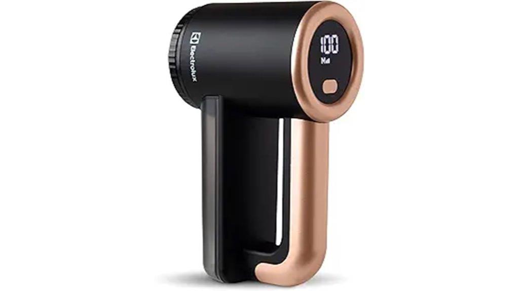 rechargeable fabric shaver with led